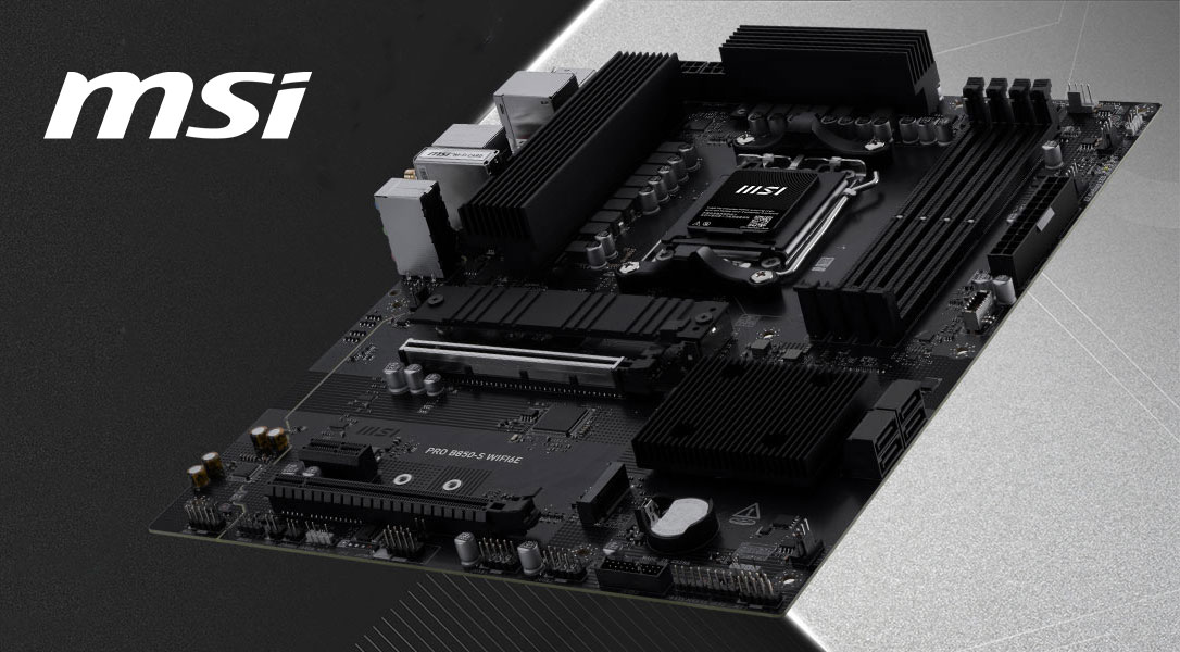 MSI PRO B850-S WIFI6E Motherboard, ATX - Supports AMD Ryzen 9000